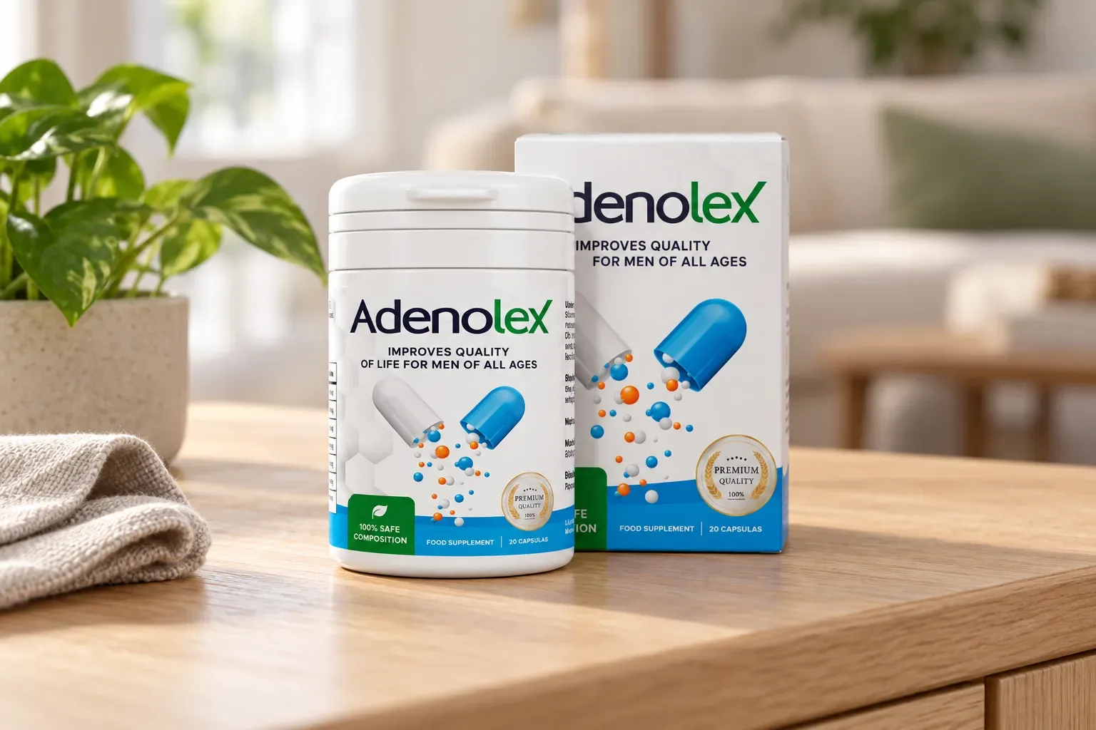 Adenolex — el envase en el día a día