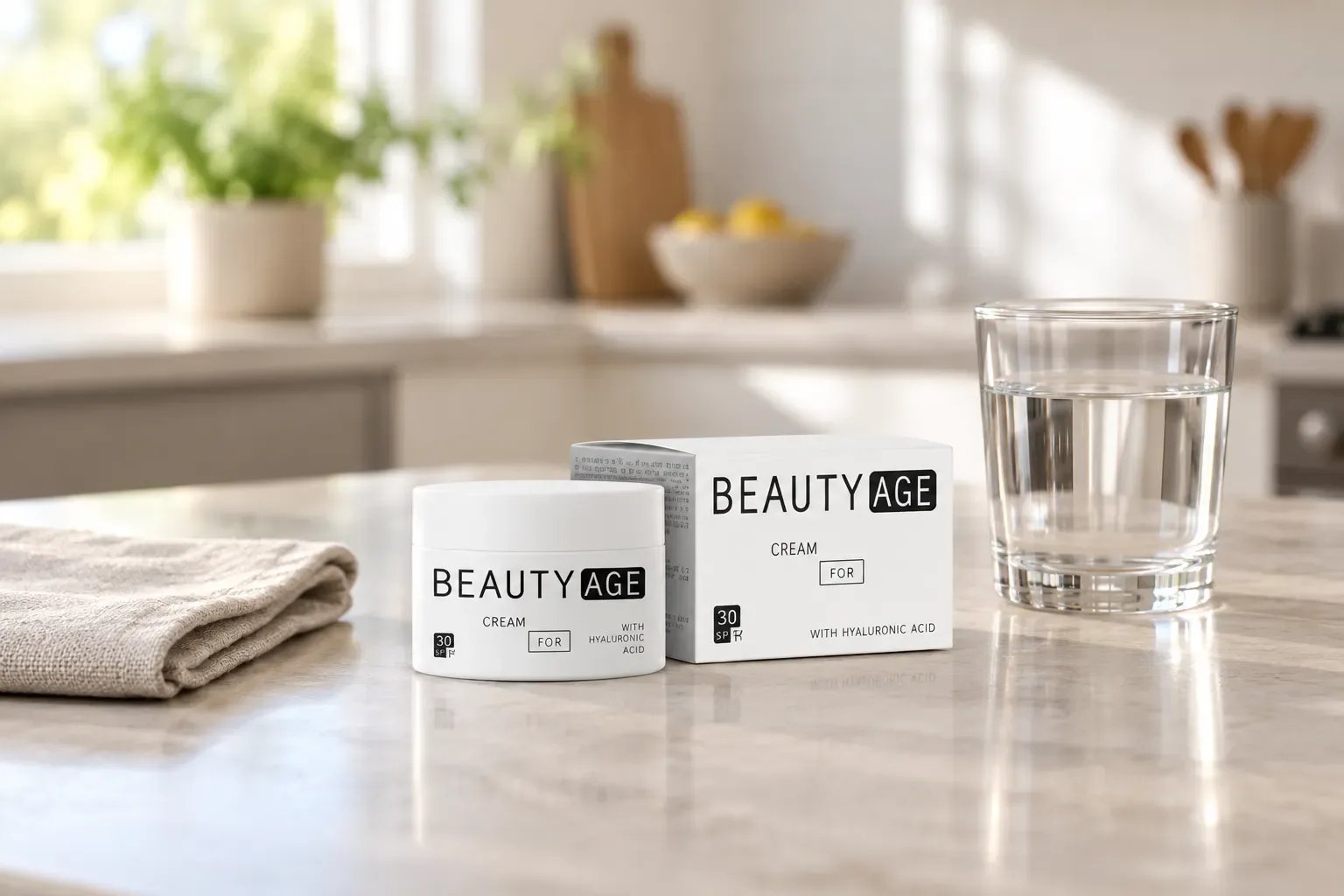 BEAUTY AGE SKIN — el envase en el día a día