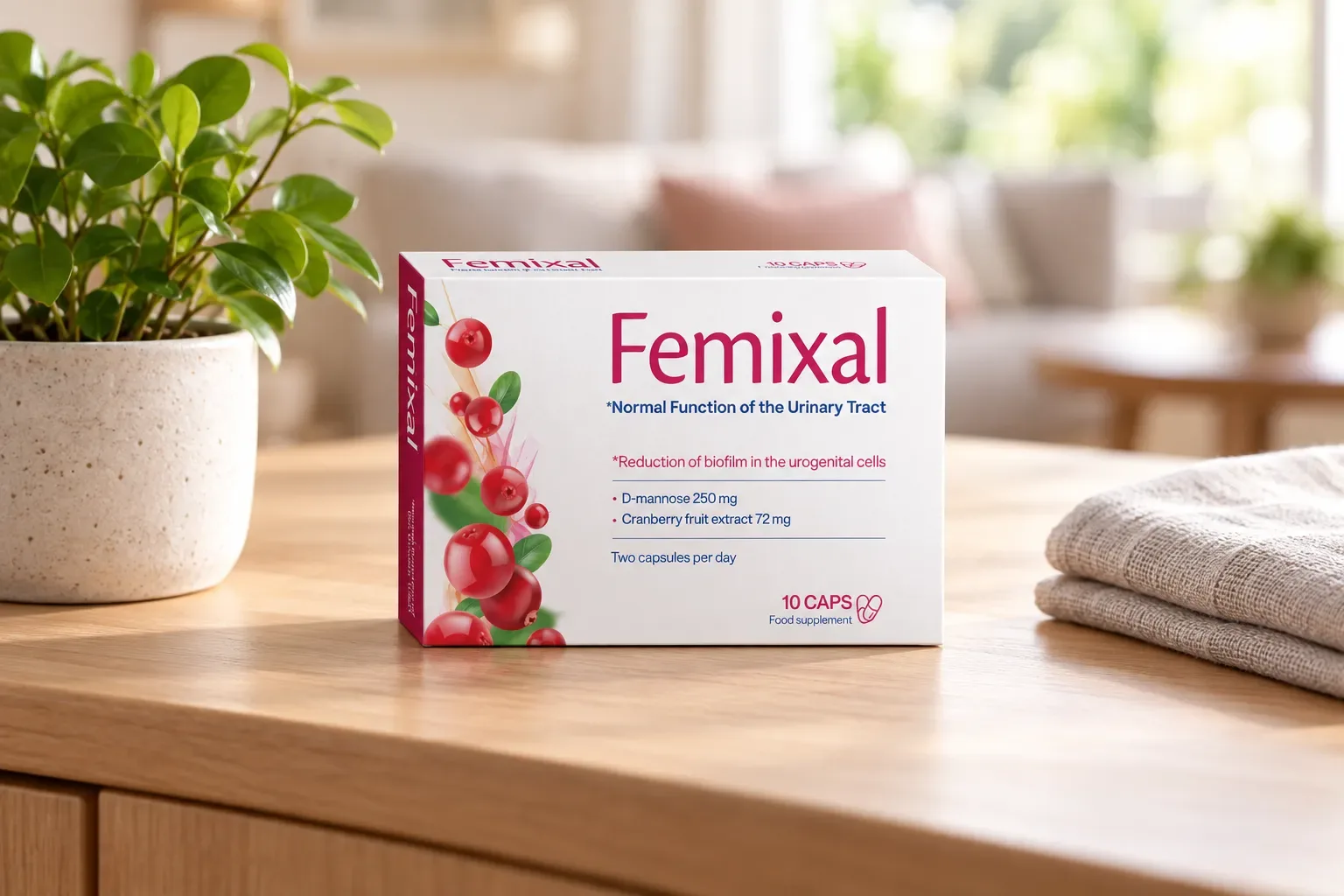 Femixal — el envase en el día a día