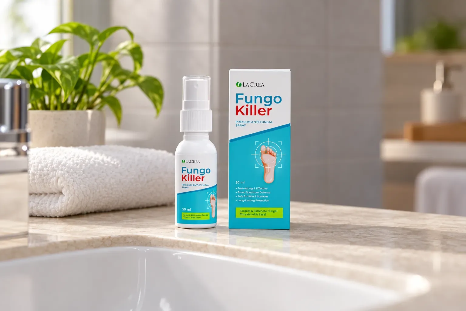 Fungokiller — el envase en el día a día