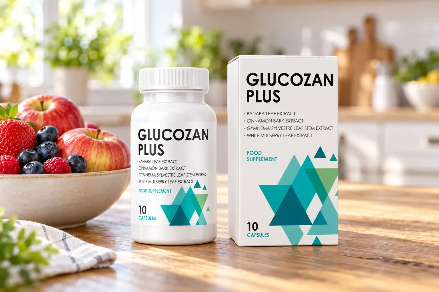Glucozan — el envase en el día a día
