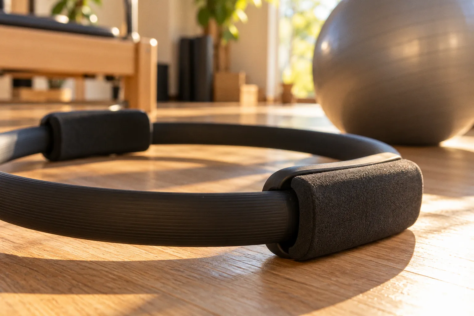 Pilates con anillas o fitball: cuatro diferencias clave para elegir accesorio