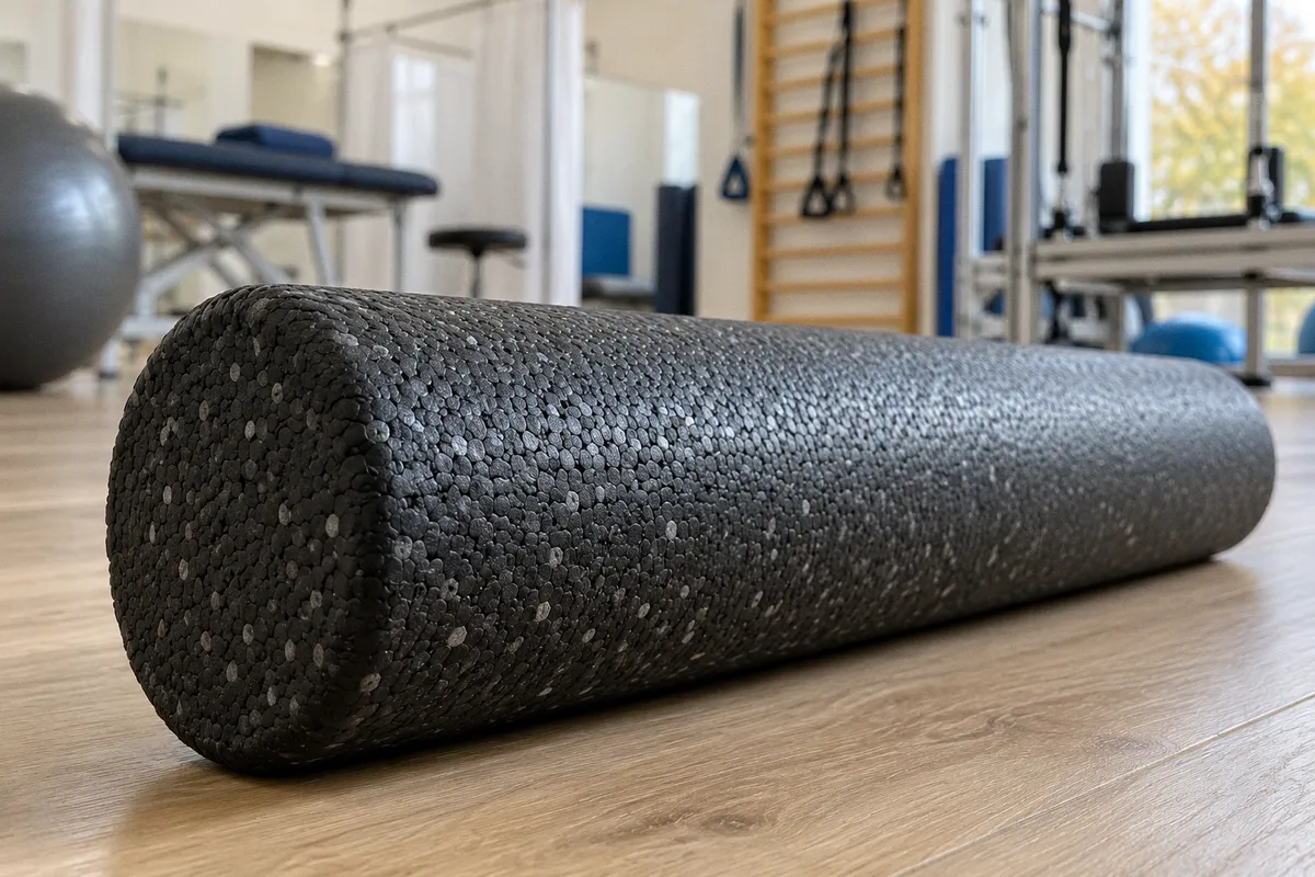 Rodillo de espuma en pilates: cómo elegir la dureza adecuada sin equivocarse