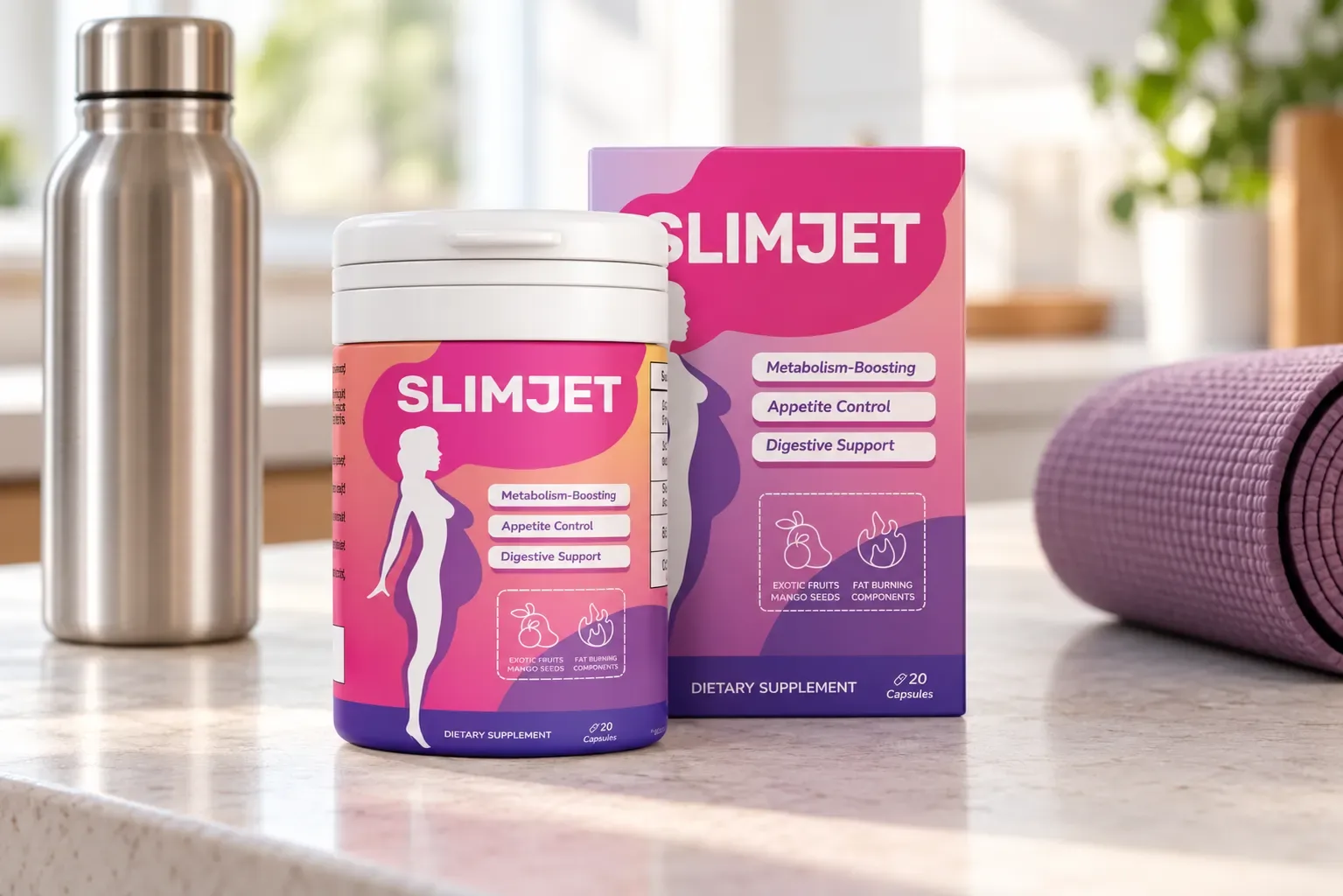 SlimJet — el envase en el día a día