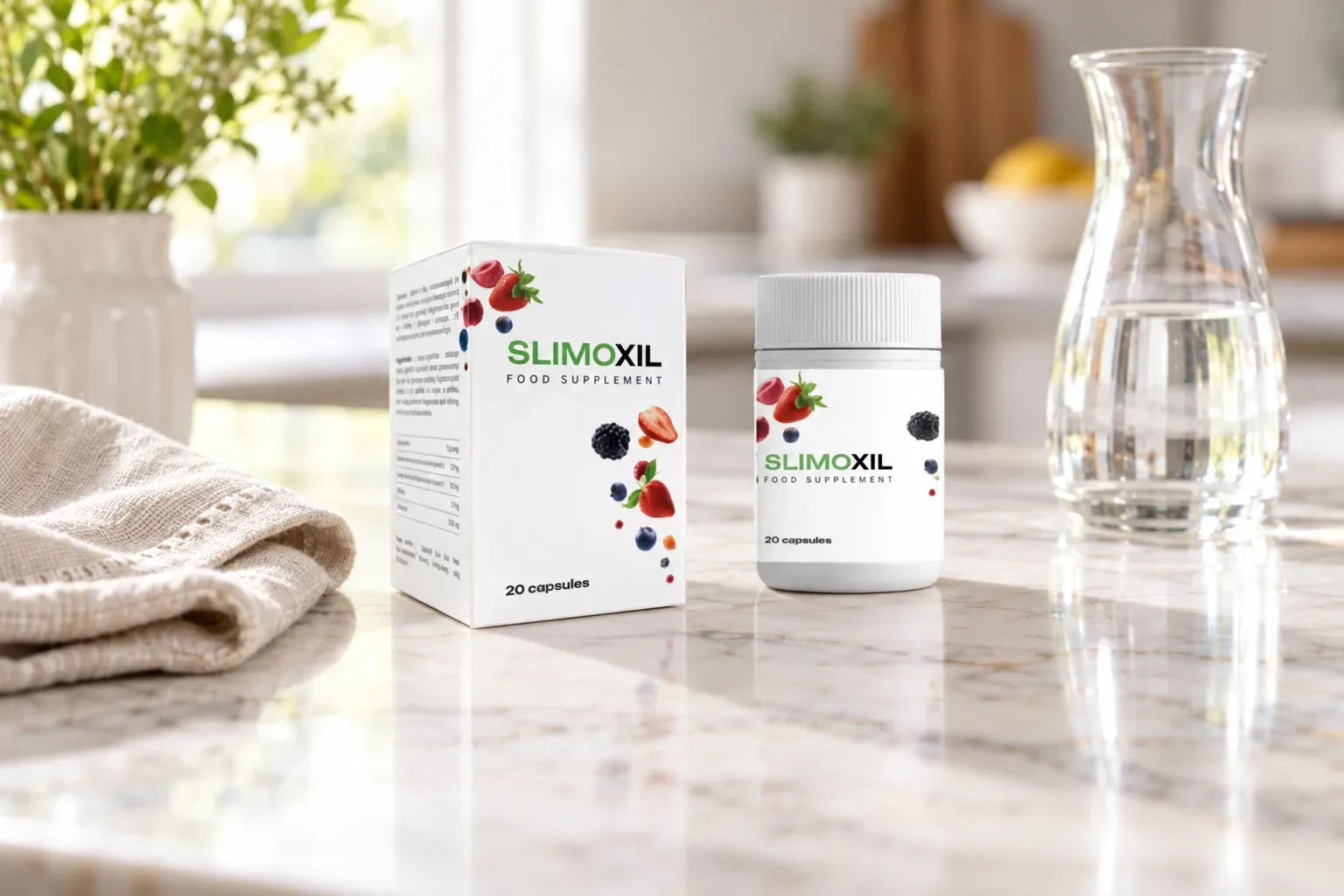 Slimoxil — el envase en el día a día