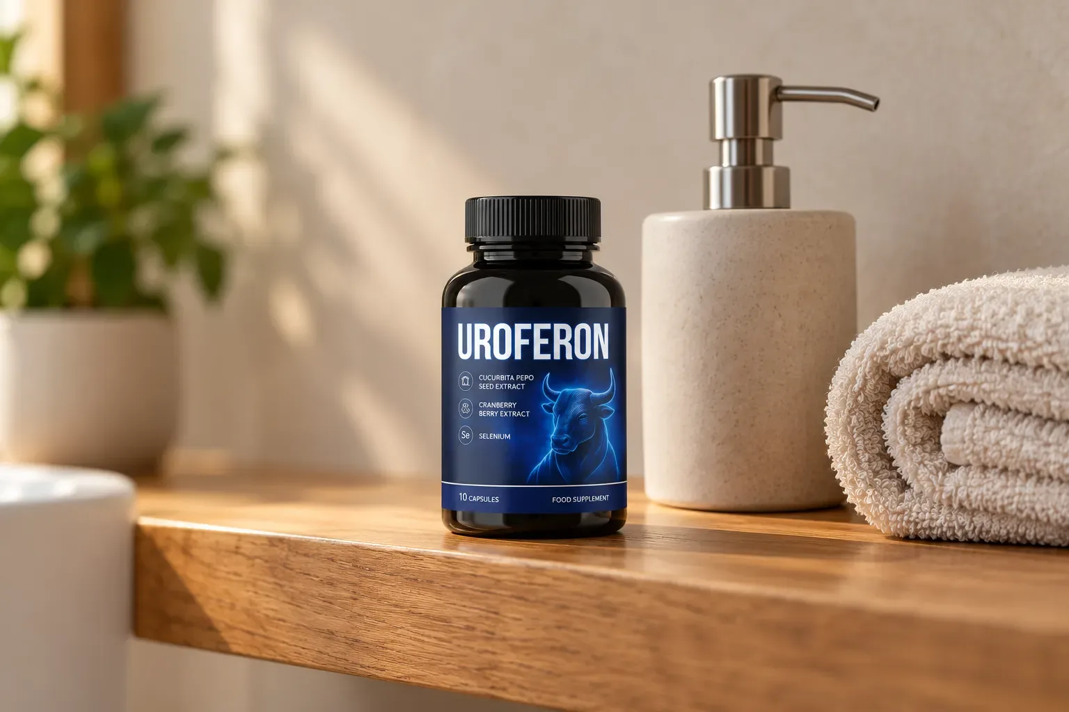 Uroferon — el envase en el día a día
